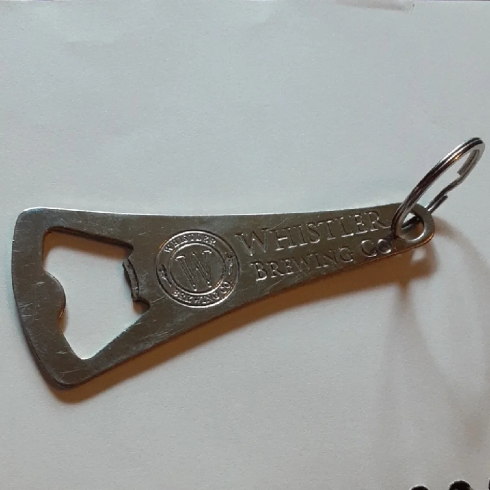 Whistler Brewing Co. Silver Bottle Opener Keychains - Picture 6 of 11